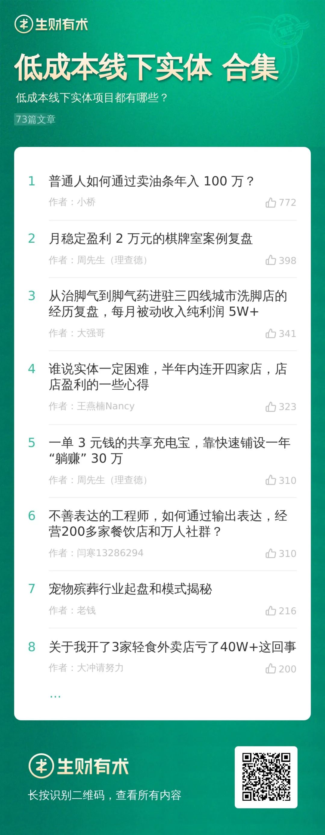 创业5年，辗转开了10家店一直不亏的经验分享